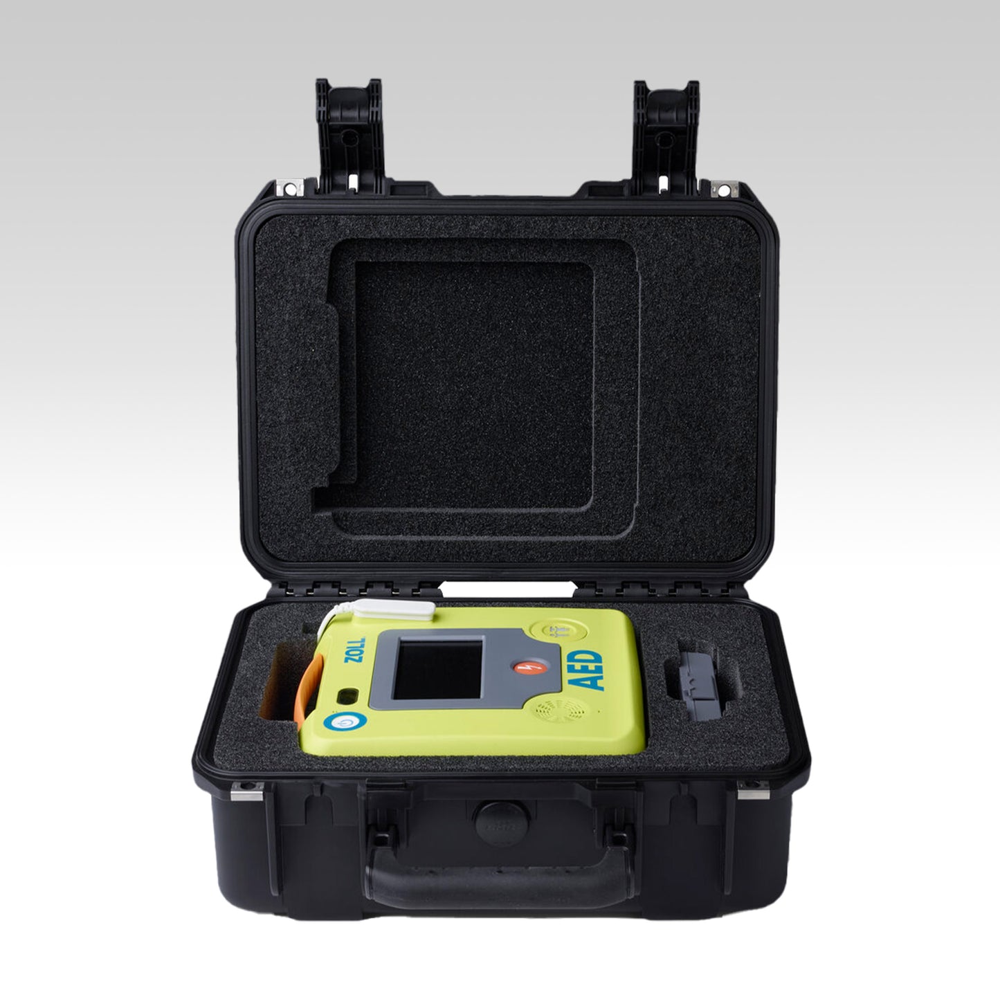ZOLL AED3 LARGE RIGID PLASTIC CASE