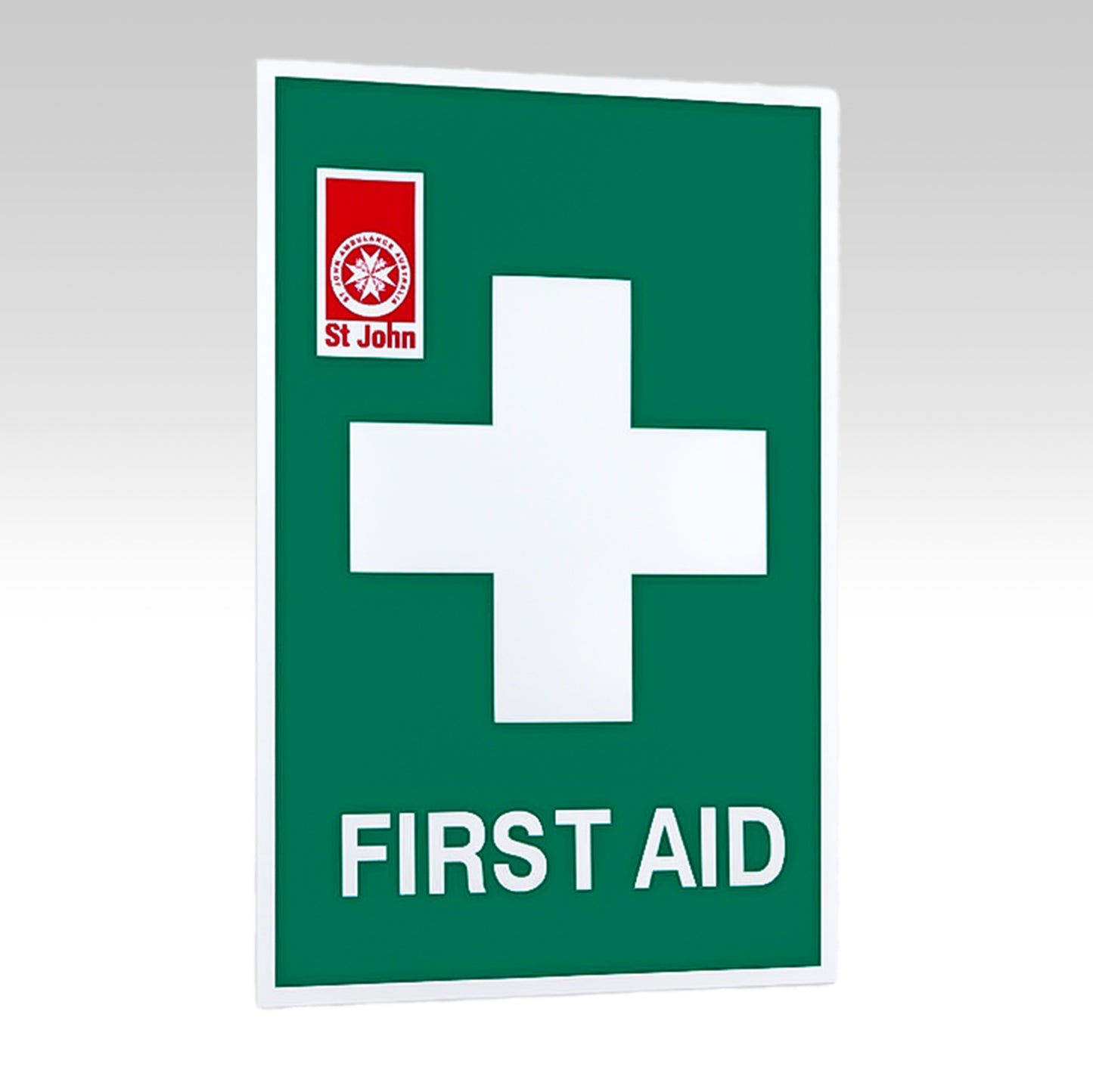 FIRST AID SIGN POLY