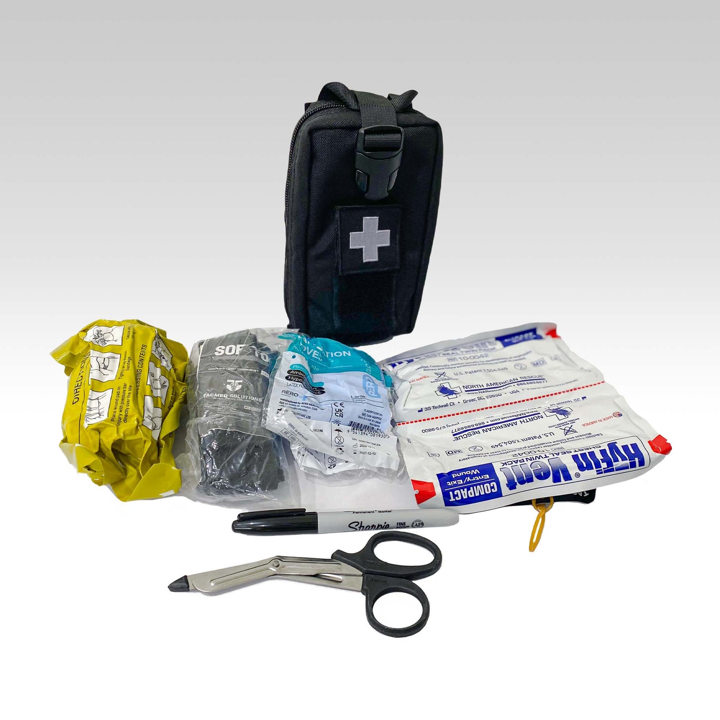 TACMED IFAK (Individaul First Aid Kit) - BLACK