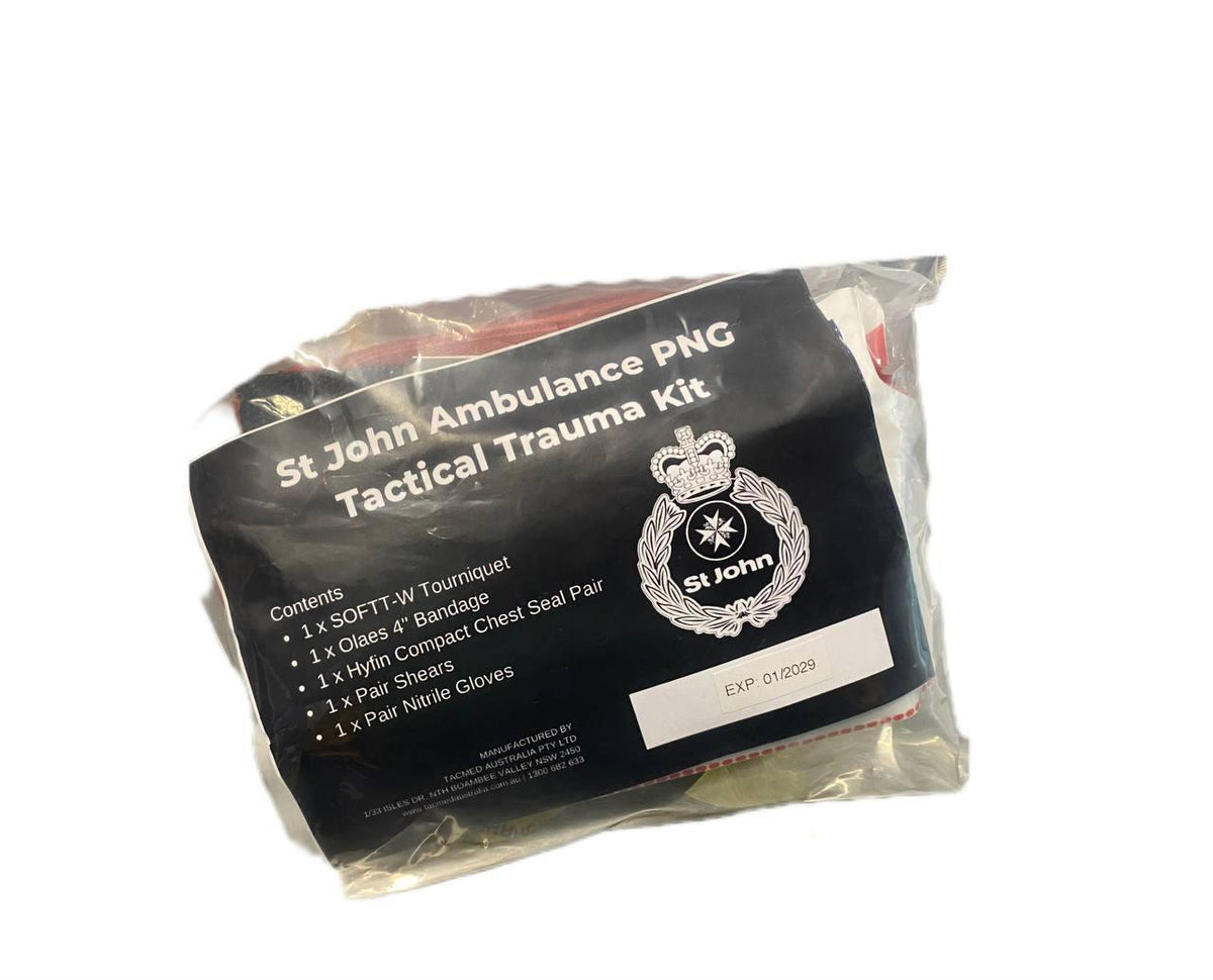 St John PNG Tactical Trauma Kit