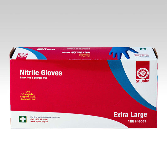 SJA NITRILE GLOVES X-LARGE 100/BX