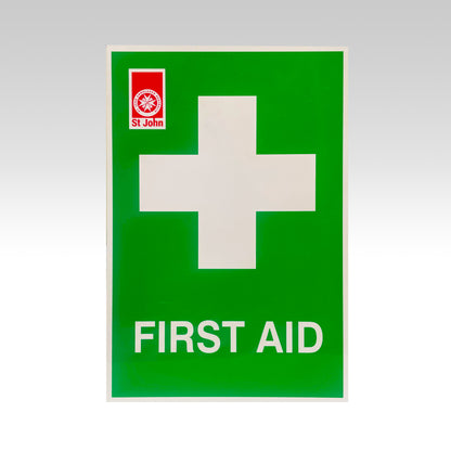 FIRST AID SIGN POLY