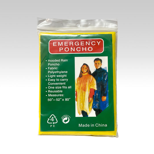 PONCHO DISPOSABLE