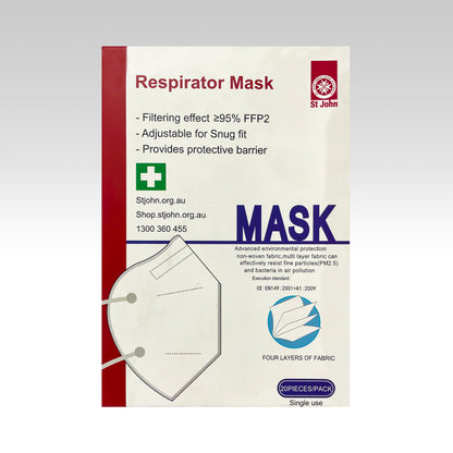 N95 MASK ST JOHN (per peice)